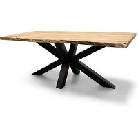 WGXL Collection Boomstamtafel Live Edge – Acaciahout – Spinpoot – 220 cm –
