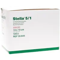 Lohmann & Rauscher Steriel Kompres Stella 5/1 10x10 35845 100 St Compressen