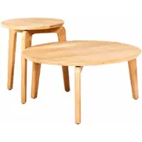 Suns Loungetafel Termoli Natural Teak 42 x 45 cm