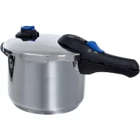 BK Snelkookpan 22 cm- 6l - glanzend - PFAS-vrij