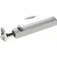 Dictator deurvastzetter type ZE-120 Design line mat zilver