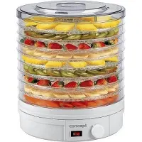 Concept SO1020 Voedseldroger XXL - Dehydrator - Elektrische droogoven - 9 lagen - Voor gezonde snacks en chips