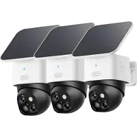 Eufy Security SoloCam S340 - 360° buitencamera 3 PACK- Bundel voordeel