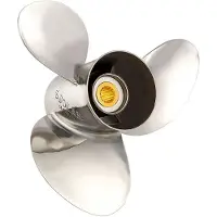 Solas Stainless Steel Saturn Yc 3-11 1/8x13 Propeller Transparant