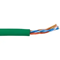 ACT CAT5E U/UTP soepel patch groen 305 m