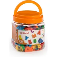 Miniland Magnetische Letters Hoofdletters 154 Eenheden