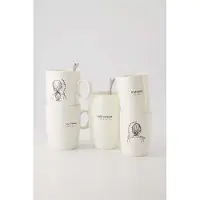 Zusss Mok Mok L Zoo Gezellig Wit / Zwart 600 ml