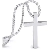 SERASAR Roestvrij-Staal Halsband Man [Lord] - Zilver 60cm - Premium Sieraden