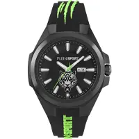 Plein sport Analoog horloge 'TIGERMASTER ' neongroen / zwart
