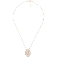 Orphelia 'Aurori' Dames 925 Sterling Zilveren Ketting met Hanger - Roze ZH-7292
