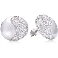 Orphelia Dames 925 Sterling Zilveren Stud Oorbellen - Zilver ZO-5968