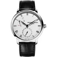 Frederique Constant Slimline Heren Horloge Zwart FC-723WR3S6