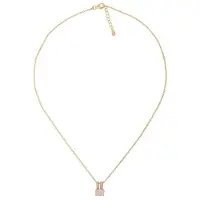 Orphelia 'Alena' Dames 925 Sterling Zilveren Ketting met Hanger - Goud ZH-7122/G