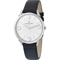 Pierre Cardin Pigalle Half Moon Unisex Horloge Zwart CPI.2008
