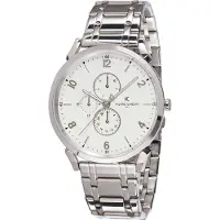 Pierre Cardin Pigalle Boulevard herenhorloge Zilverkleurig CPI.2027