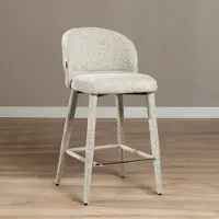 Bronx Barkruk Charlie chenille taupe 69 cm
