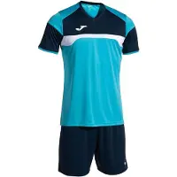 Joma Danubio Iii Short Sleeve Set Blauw XL Man
