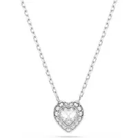 Swarovski Ketting 'Ariana Grande' zilver / transparant
