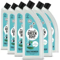 Marcel's Green Soap Toiletreiniger - Munt & Eucalyptus - 6 x 750 ml