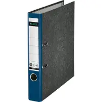 Leitz ordner 1050, A4, rugbreedte 52 mm, 20 stuks, blauw