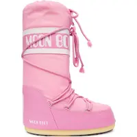 Moon Boot Snowboots rosa / zilver