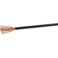 VOKA KABELWERK H07VK25SW Geïsoleerde kabel H07V-K 1 x 2.50 mm² Zwart 100 m