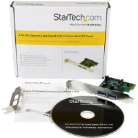 StarTech.com 2 Port PCIe USB 3.0 Card Adapter w/ UASP