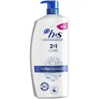 Head & shoulders 2-in-1 Klassiek 1000ml Transparant