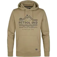 Petrol Industries - Heren Artwork Hoodie Marquette - Groen - Maat M