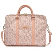 GUESS PU G Cube Computertas 15 16" Roze (16"), Laptoptas, Roze