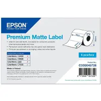 Epson C33S045726 premium matte label 76 x 127 mm (origineel)