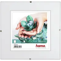 Hama Frameless Picture Holder Clip-Fix, Reflex, 20 X 20 Cm
