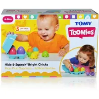 Tomy Bright Chicks Verrassingseitjes - Educatief Babyspeelgoed - Spelen en Ontdekken