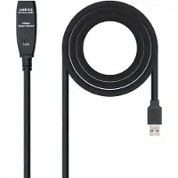 Nanocable Verlengkabel USB NANOCABLE 10.01.0311 5 m