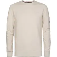 Petrol Industries - Heren Comfortabele Sweater Laramie - Wit - Maat XXL