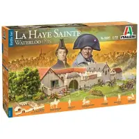 Italeri Modelbouwpakket Diorama - 6197 La Haye Sainte Waterloo 1815 - Battle Set Plastic - 1:72 - Modelbouw