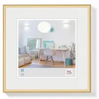 Walther design New Lifestyle - Kunststof lijst - Fotoformaat 20x20 cm - Goud
