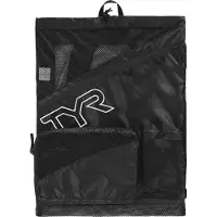 Tyr Elite Team Mesh Rugzak, Zwart, één maat