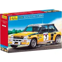 Heller Construction And Models Renault R5 Turbo Veelkleurig