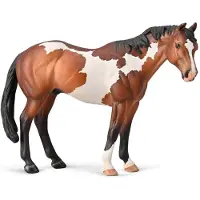 Collecta Figurine - Appaloosa Hengst Bay - 1:20 - Paarden - Handgeschilderd - Miniatuur