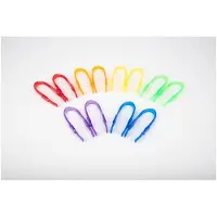 TickiT Transparante pincetten in verschillende kleuren, 1,5 rok/roky, verkrijgbaar in blauw, geel, groen, oranje, paars en rood