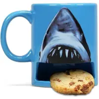 JAWS Kop - - Mok met koekvak - voor Geen - blauw - Maat Standard