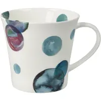 Goebel - Accessoires | Koffie / Thee Mok Petrol | Beker - porselein - 350ml - 2 stuks