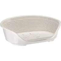 Ferplast Siesta Deluxe Hondenbed Mand - Maat 2 (49 x 36 x 17,5 cm) - Wit