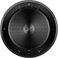Epos Expand 40+ – Draadloze Speakerphone – Bluetooth & USB-C – Inclusief BTD 800 dongle – Conferentiespeaker met 3 Microfoons – Zwart/Grijs