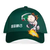Difuzed My Hero Academia - Katsuki Bakugo Snapback Pet - Groen