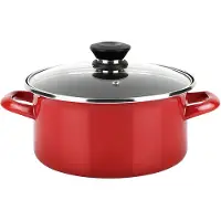 Fagor Kookpot Optimax Rood Geëmailleerd Staal (Ø 20 x 10 cm)