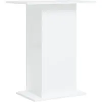 vidaXL Aquariumstandaard 60,5x36x72,5 cm bewerkt hout wit