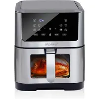 Alpina Airfryer | | 8 liter (1800W, Digitaal, Kijkvenster)