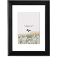 Hama Rise, Enkele fotolijst, Hout, Zwart, Tafel, 40 x 50 cm, Rechthoekig
